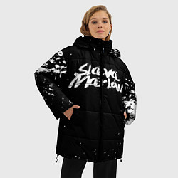 Куртка зимняя женская Slava marlow, цвет: 3D-черный — фото 2