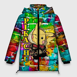 Женская зимняя куртка Pikachu