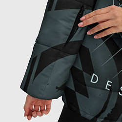 Куртка зимняя женская DESTINY, HUNTER, цвет: 3D-черный — фото 2