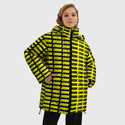Куртка зимняя женская DAMN, цвет: 3D-черный — фото 2
