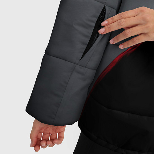 Женская зимняя куртка Hitman III / 3D-Красный – фото 5