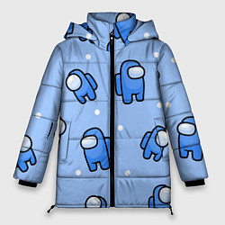 Женская зимняя куртка Among Us - Синий цвет