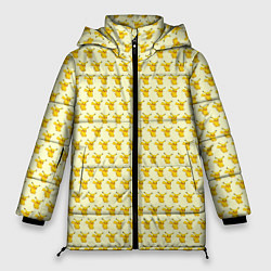 Куртка зимняя женская Пикачу, цвет: 3D-светло-серый