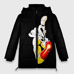 Женская зимняя куртка Сайтама One Punch Man