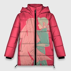 Куртка зимняя женская Стальной Алхимик, цвет: 3D-черный