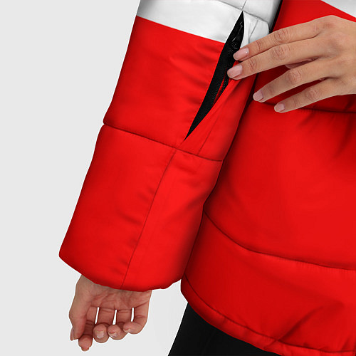 Женская зимняя куртка СССР / 3D-Красный – фото 5