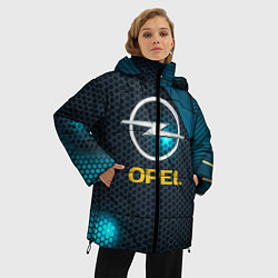 Куртка зимняя женская OPEL ОПЕЛЬ, цвет: 3D-черный — фото 2