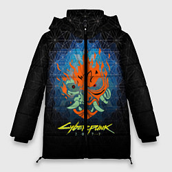 Куртка зимняя женская CYBERPUNK SAMURAI S, цвет: 3D-черный