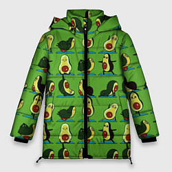 Женская зимняя куртка Авокадо Зарядка