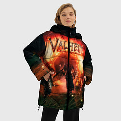 Куртка зимняя женская Valheim, цвет: 3D-черный — фото 2