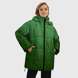 Куртка зимняя женская Зеленый Лес, цвет: 3D-черный — фото 2