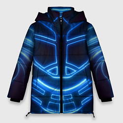 Куртка зимняя женская Неоновая броня Neon Armor, цвет: 3D-светло-серый