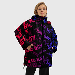 Куртка зимняя женская Bad Boy, цвет: 3D-черный — фото 2