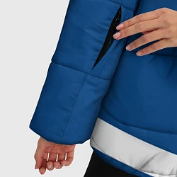 Куртка зимняя женская Тампа-Бэй Лайтнинг Форма1, цвет: 3D-светло-серый — фото 2