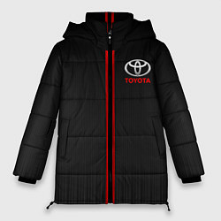 Куртка зимняя женская TOYOTA PASSION FOR LIFE, цвет: 3D-черный
