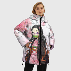 Куртка зимняя женская НЕЗУКА NEZUKO, цвет: 3D-красный — фото 2