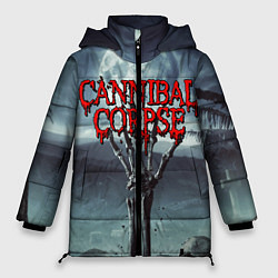 Куртка зимняя женская CANNIBAL CORPSE, цвет: 3D-черный