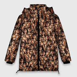 Куртка зимняя женская Gachimuchi Van Darkholme, цвет: 3D-красный