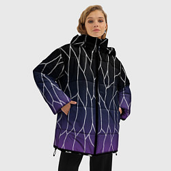 Куртка зимняя женская ШИНОБУ КОЧО SHINOBU KOCHO, цвет: 3D-черный — фото 2