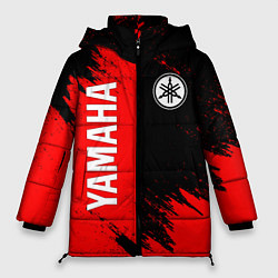 Куртка зимняя женская YAMAHA ЯМАХА, цвет: 3D-красный