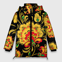 Куртка зимняя женская Хохлама, цвет: 3D-красный