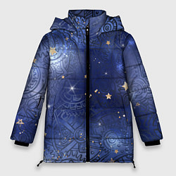 Женская зимняя куртка Небо в стиле Стимпанк