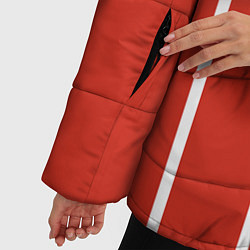 Куртка зимняя женская Роберт Левандовски 9, цвет: 3D-черный — фото 2