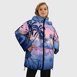 Куртка зимняя женская Тихая заводь, цвет: 3D-черный — фото 2