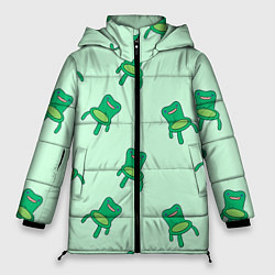Куртка зимняя женская Froggy crossing, цвет: 3D-красный