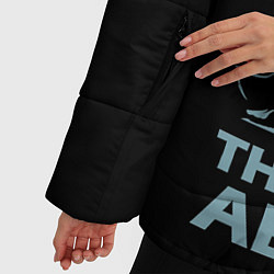 Куртка зимняя женская The Dude Abides Лебовски, цвет: 3D-черный — фото 2