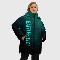 Куртка зимняя женская BattleField 6, цвет: 3D-светло-серый — фото 2
