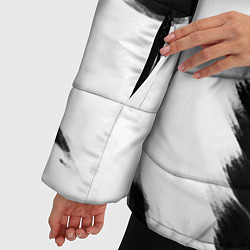 Куртка зимняя женская БЕРСЕРК чб, цвет: 3D-светло-серый — фото 2