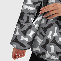 Куртка зимняя женская Шахматист, цвет: 3D-черный — фото 2