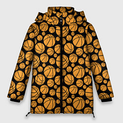 Женская зимняя куртка Баскетбольные Мячи