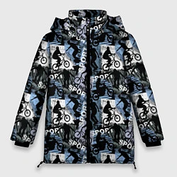 Куртка зимняя женская SPORT, цвет: 3D-черный
