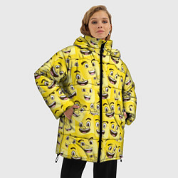 Куртка зимняя женская Позитив, цвет: 3D-светло-серый — фото 2