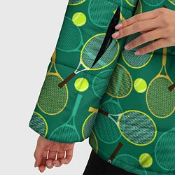Куртка зимняя женская Большой Теннис, цвет: 3D-черный — фото 2