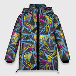 Куртка зимняя женская BASKETBALL, цвет: 3D-черный