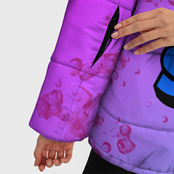Куртка зимняя женская BRAWL STARS SQUEAK: СКВИК, цвет: 3D-черный — фото 2