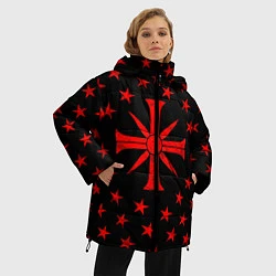 Куртка зимняя женская FAR CRY 5 SINNER СЕКТА, цвет: 3D-черный — фото 2