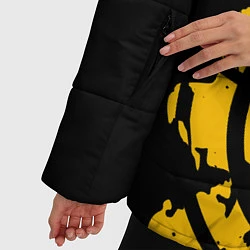 Куртка зимняя женская ONE PIECE PIRATES ПИРАТЫ, цвет: 3D-черный — фото 2