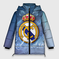 Куртка зимняя женская FC РЕАЛ МАДРИД, цвет: 3D-черный