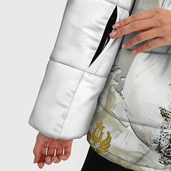 Куртка зимняя женская Молочная леди молокоотсосы, цвет: 3D-черный — фото 2