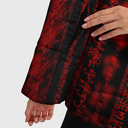 Куртка зимняя женская КРАСНАЯ МАТРИЦА, цвет: 3D-красный — фото 2