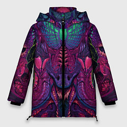 Куртка зимняя женская Скоростная тварь, цвет: 3D-красный