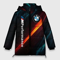 Женская зимняя куртка BMW M PERFORMANCE NEON БМВ М НЕОН