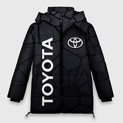 Женская зимняя куртка Toyota 3D плиты