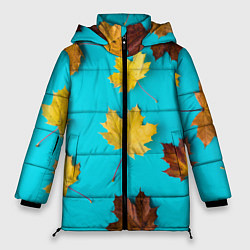 Женская зимняя куртка Кленовый листочек