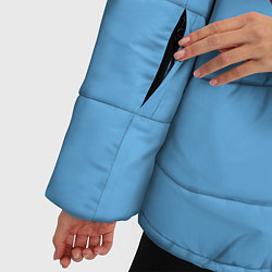 Куртка зимняя женская Huggy Waggy smile, цвет: 3D-черный — фото 2
