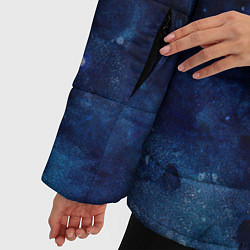 Куртка зимняя женская Темнота глубин, цвет: 3D-черный — фото 2